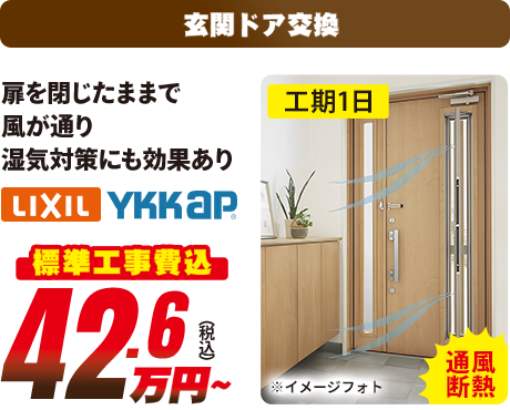 玄関ドア交換